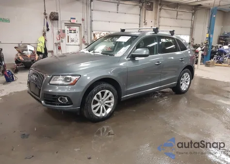 2015 Audi Q5 2.0T Premium from USA, damaged, VIN WA1LFAFP7FA061865